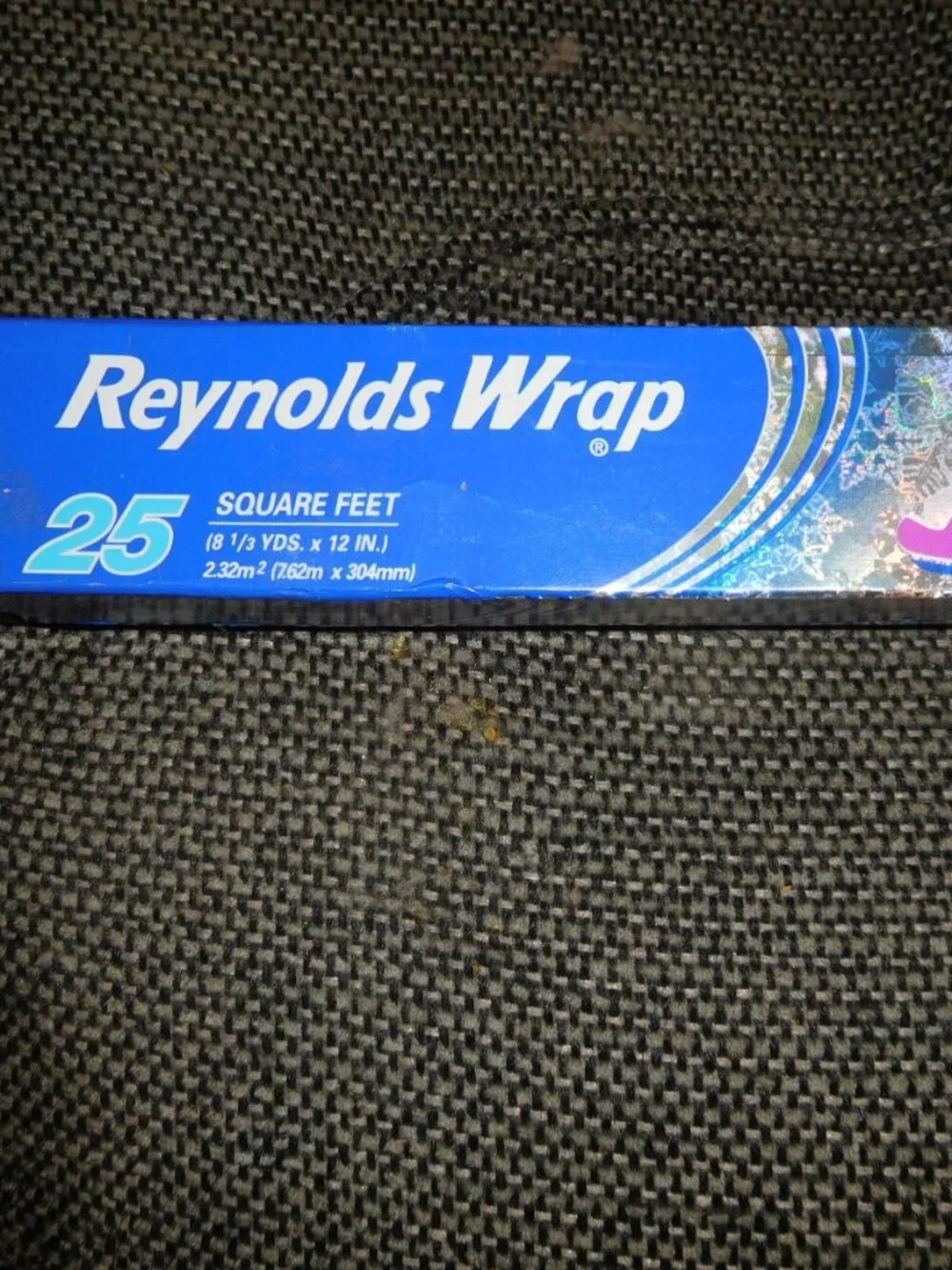 NEW Vintage 2002 Reynolds Wrap Dazzle Aluminum Foil Holographic Snowflake 25 Ft
